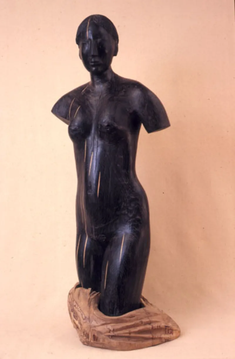 Autumn rain
black oak, 110x50x50cm
1994