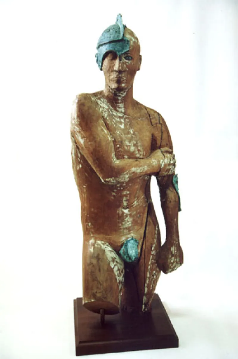 Traveller
wood, bronse, 125x50x40 cm
1997