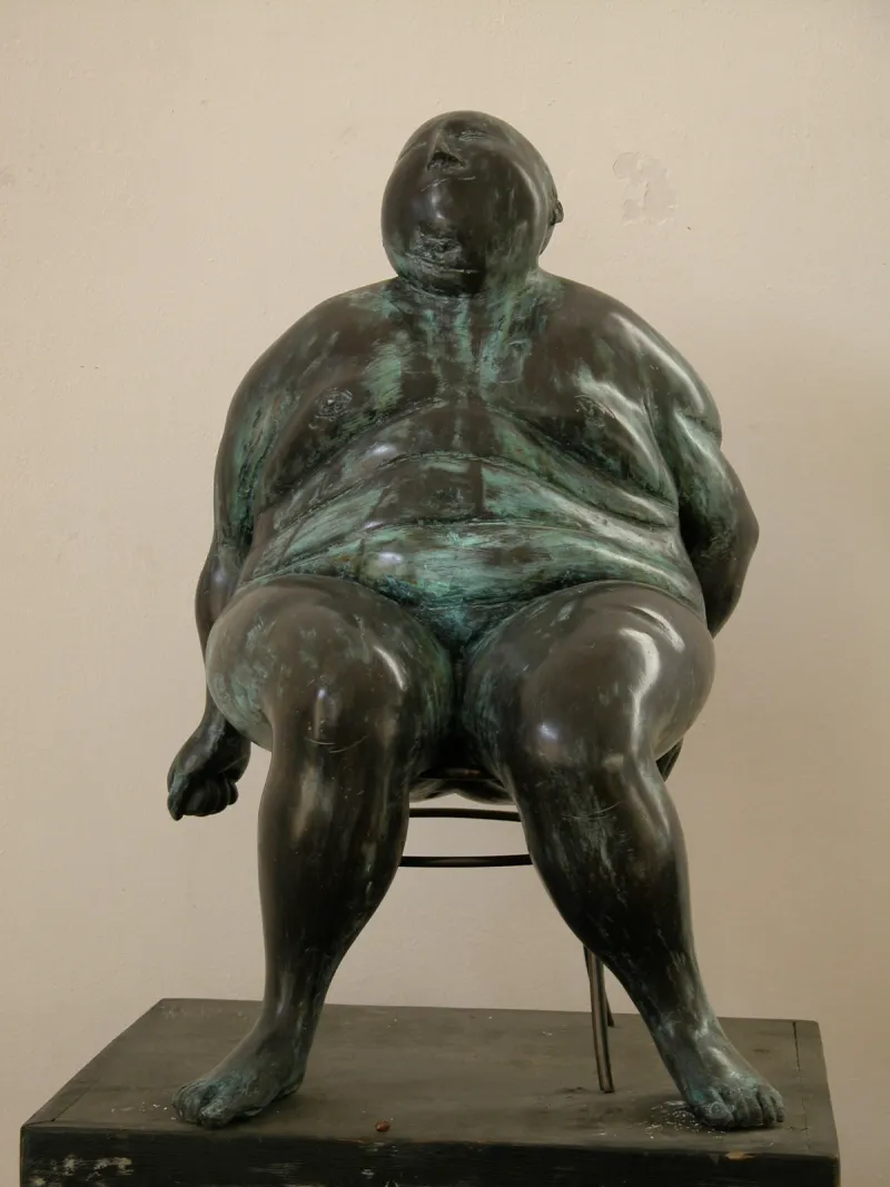 Prisonner
bronze, 70x35x40cm
2000